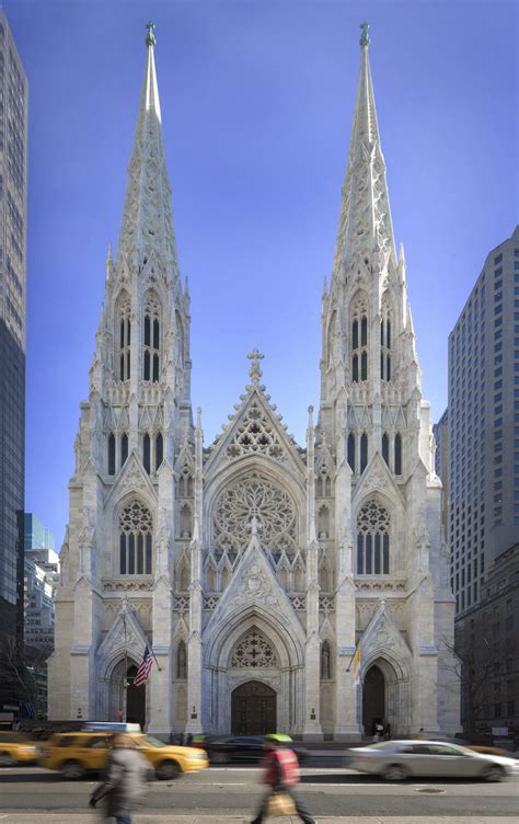 st. patrick's cathedral new york city usa
